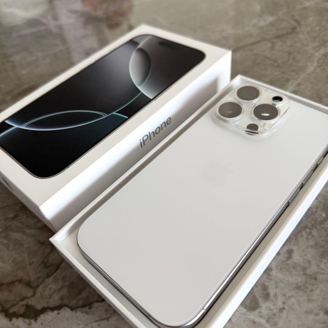 【極美品】iPhone 16 Pro 256GB 限定保証期間内