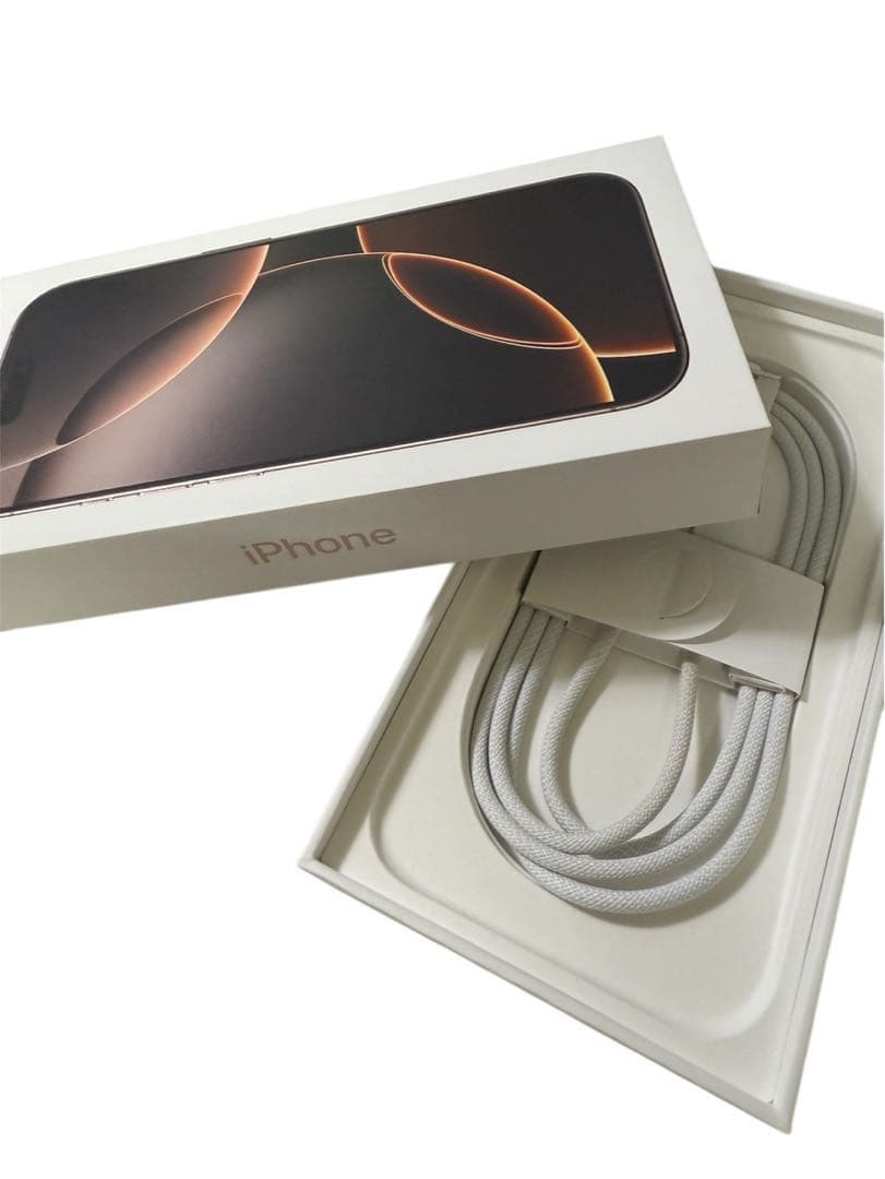 （箱・充電ケーブル付）iPhone16pro 256GB SIMフリー