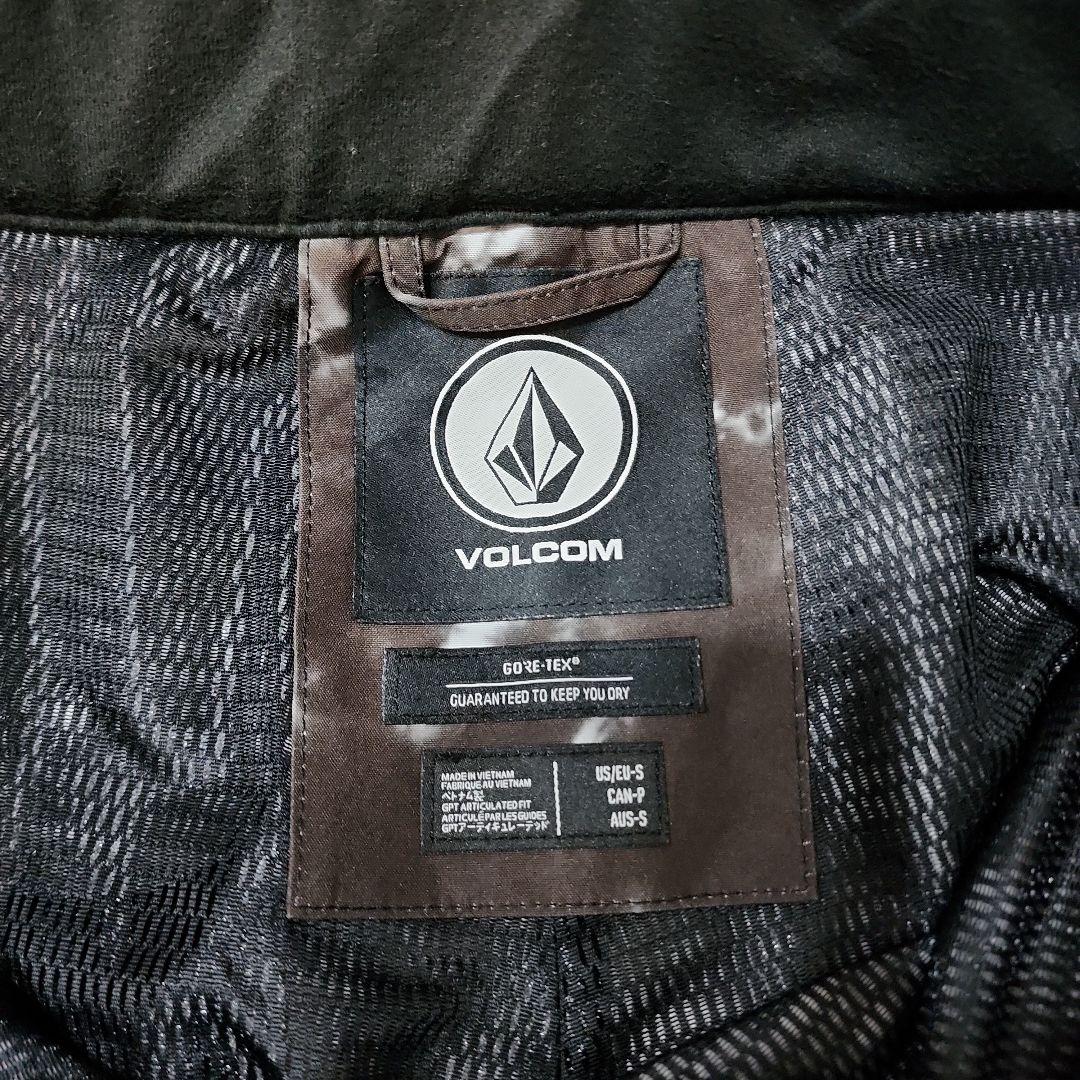 【美中古】VOLCOM スノーボードフェア パンツ Sサイズ GORE-TEX