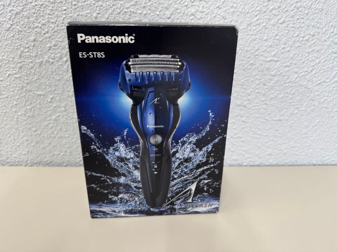 【美品】パナソニック ラムダッシュ ES-ST8S ブルー 3枚刃