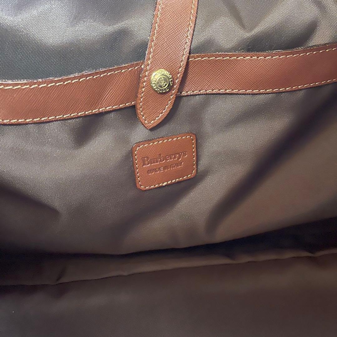 【BURBERRY】希少 ビンテージ品 ボストンバッグ