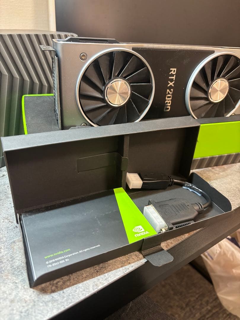 グラフィックボード・グラボ・ビデオカード GeForce RTX 2080 Founders Edition