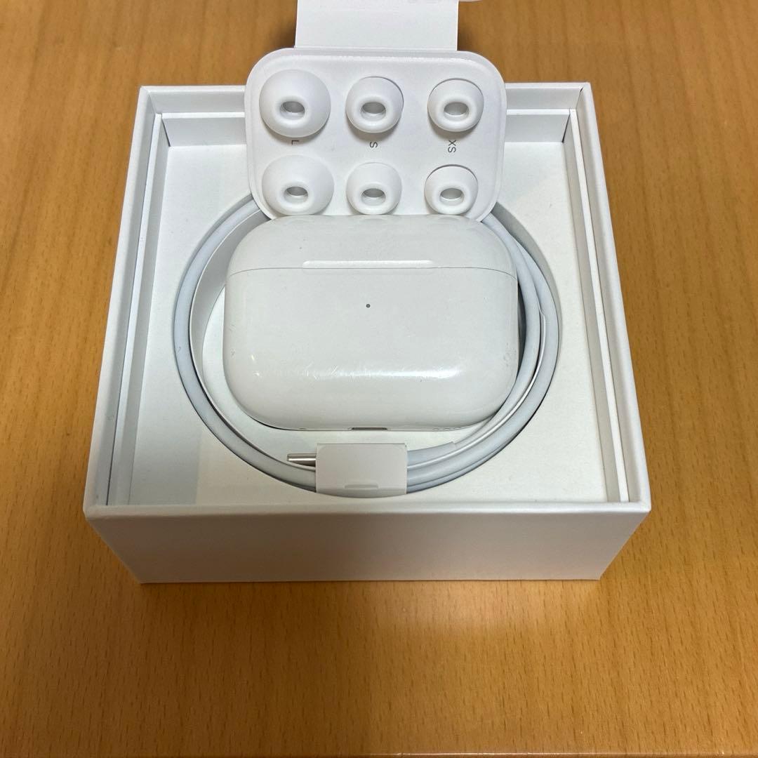 AirPods Pro 2 付属品未使用 イヤーチップMサイズのみ無し