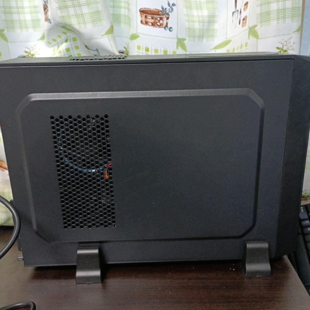 マ*】様 自作デスクトップPC ブラック スリムケースWindows11