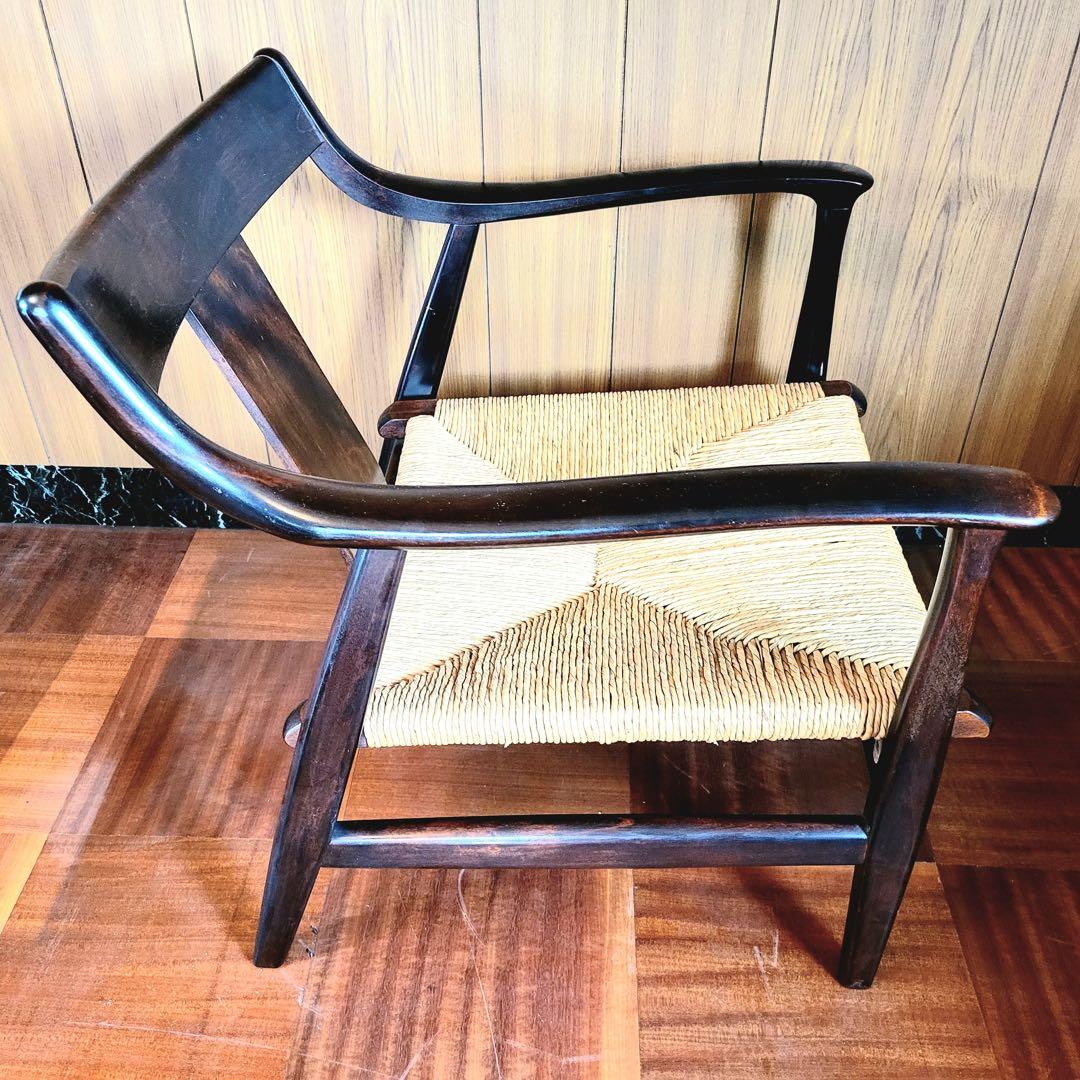 松本民芸家具 #77 ラッシチェア 1人掛け