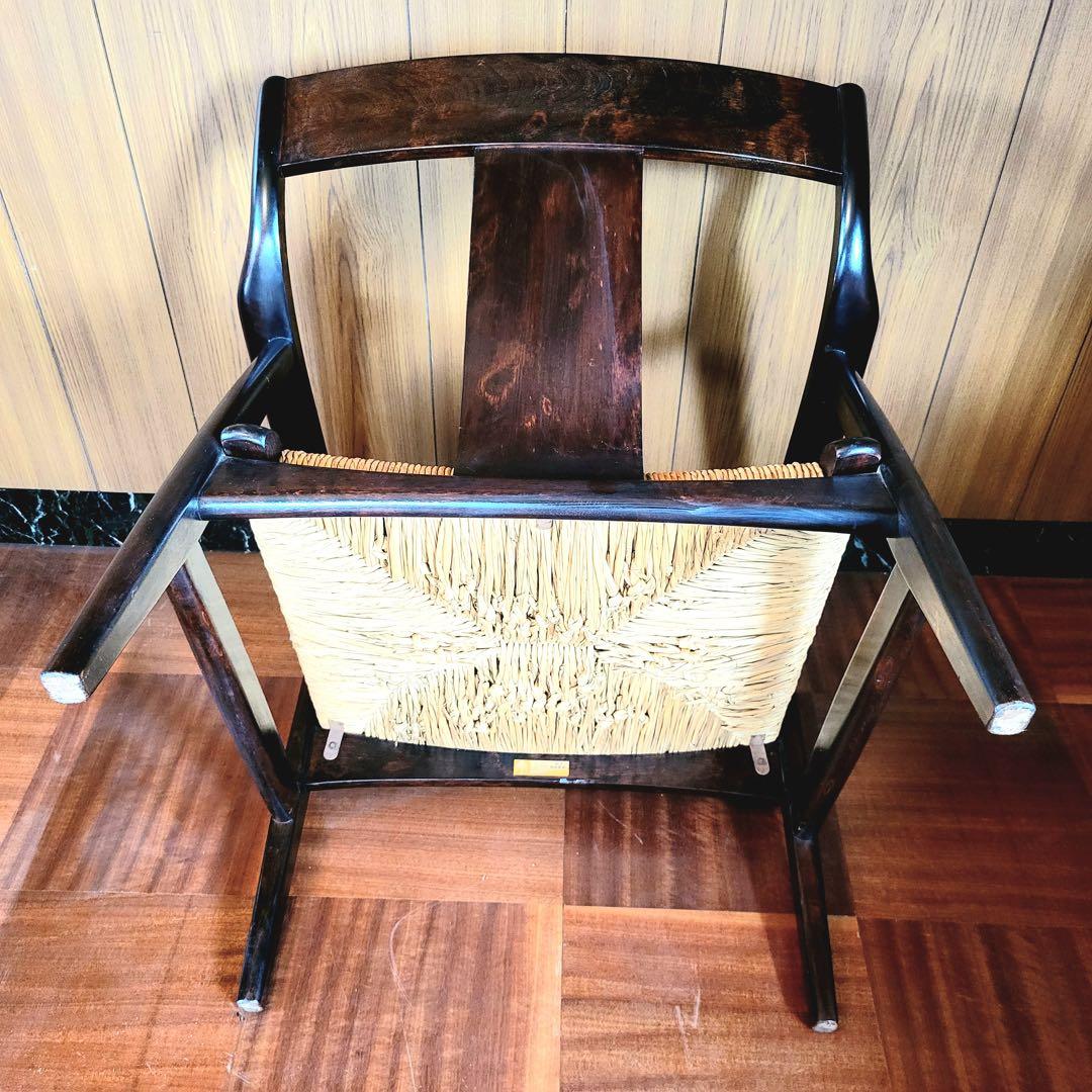 松本民芸家具 #77 ラッシチェア 1人掛け