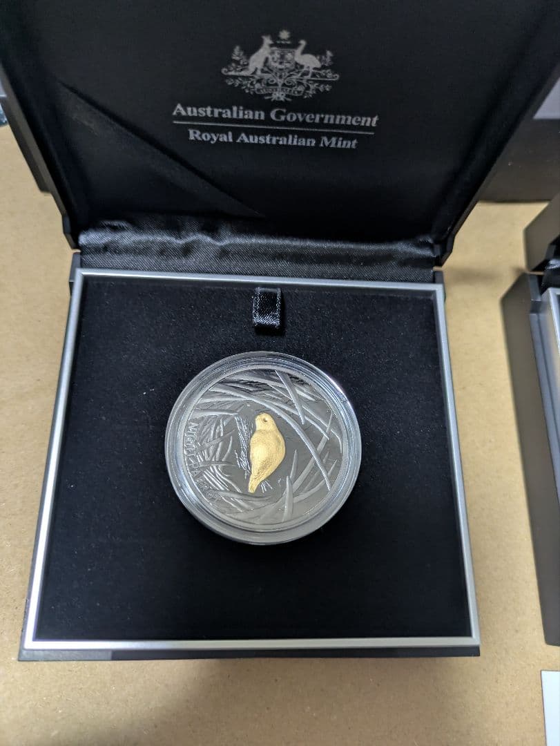 オーストラリア絶滅危惧動物純銀１オンス2セット