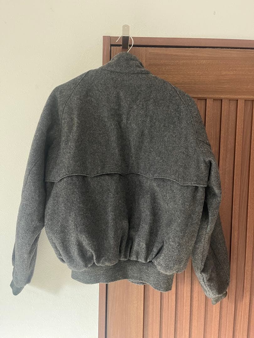 超希少 80s 大同毛織製 ニューヨーカー ウール ハリントンジャケット 日本製