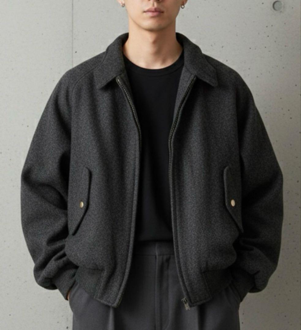超希少 80s 大同毛織製 ニューヨーカー ウール ハリントンジャケット 日本製