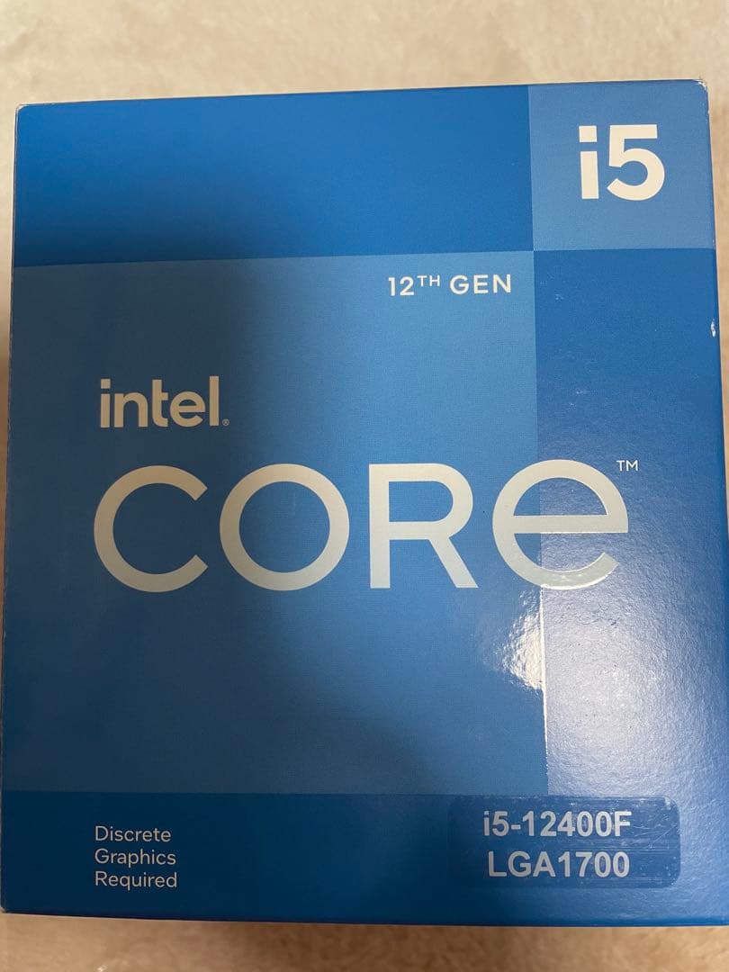 インテル INTEL CPU Core i5-12400F