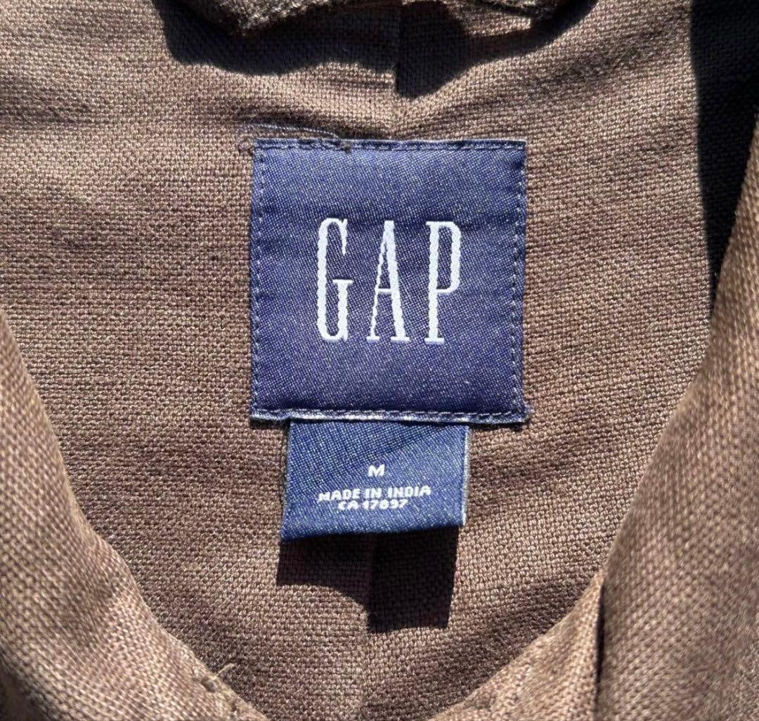 90's OLD GAP ジップアップ ジャケット スウィングトップ リネン