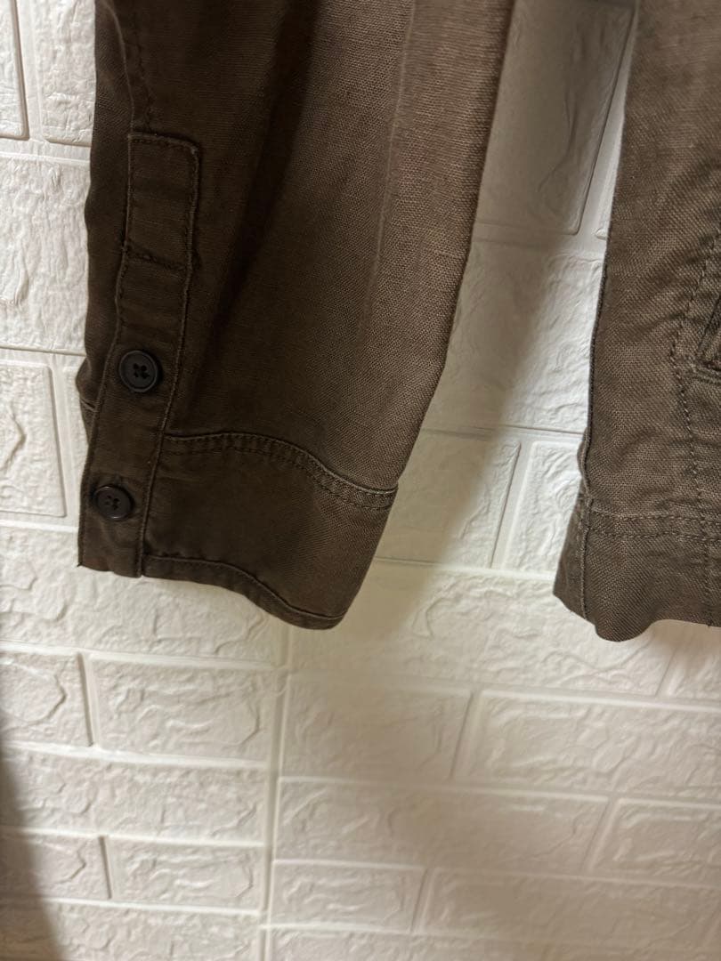 90's OLD GAP ジップアップ ジャケット スウィングトップ リネン