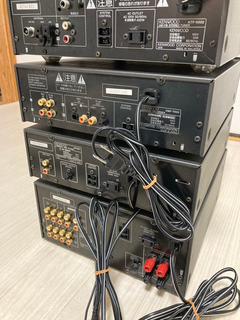 希少KENWOOD オーディオコンポ　システムコンポ　K’sシリーズ　ミニコンポ