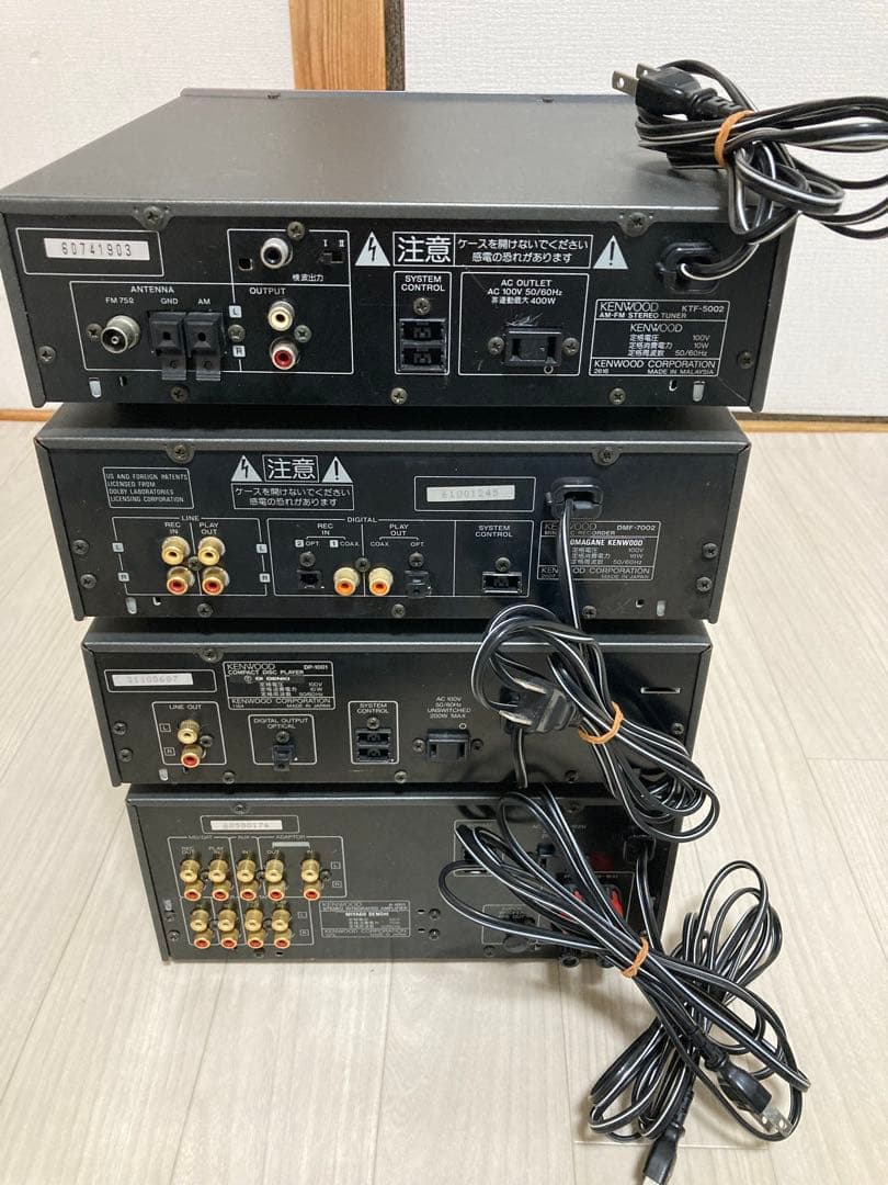 希少KENWOOD オーディオコンポ　システムコンポ　K’sシリーズ　ミニコンポ