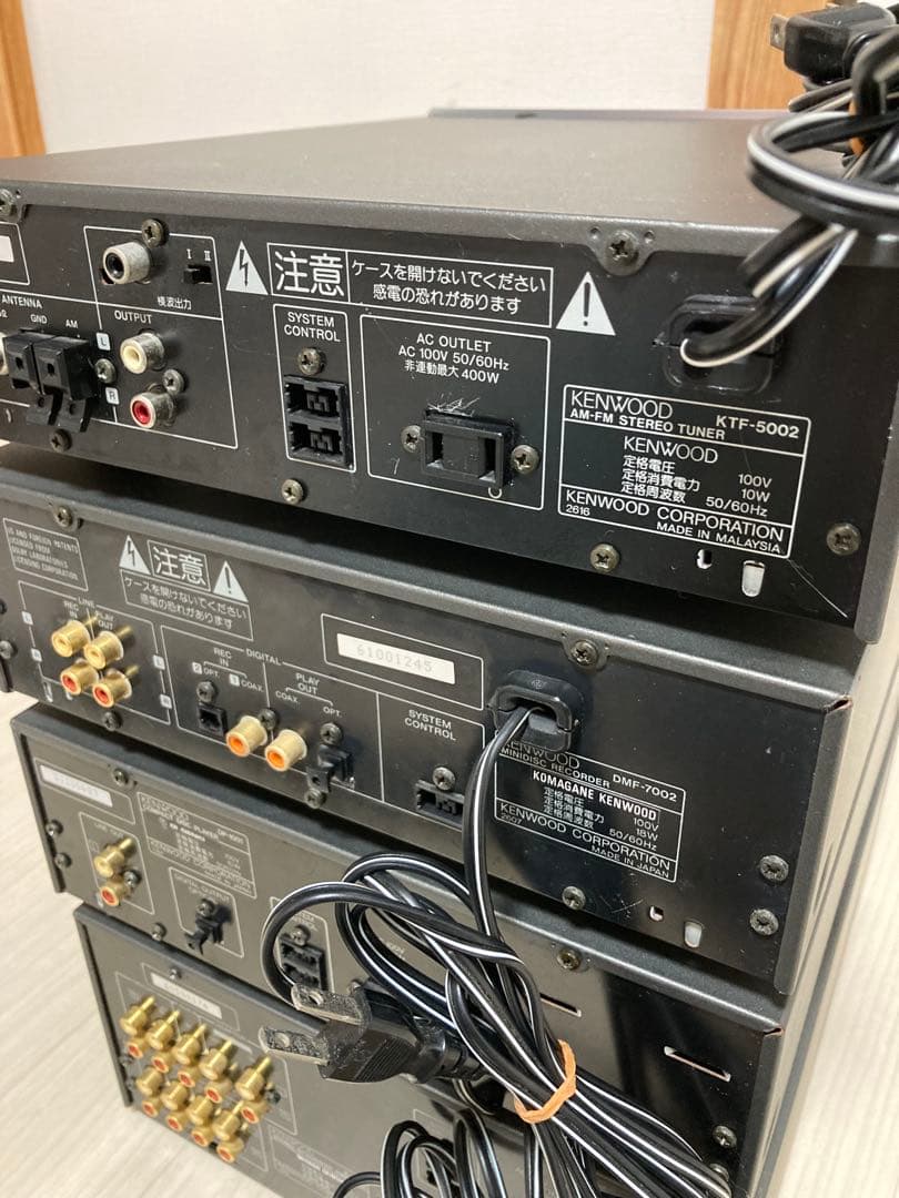 希少KENWOOD オーディオコンポ　システムコンポ　K’sシリーズ　ミニコンポ