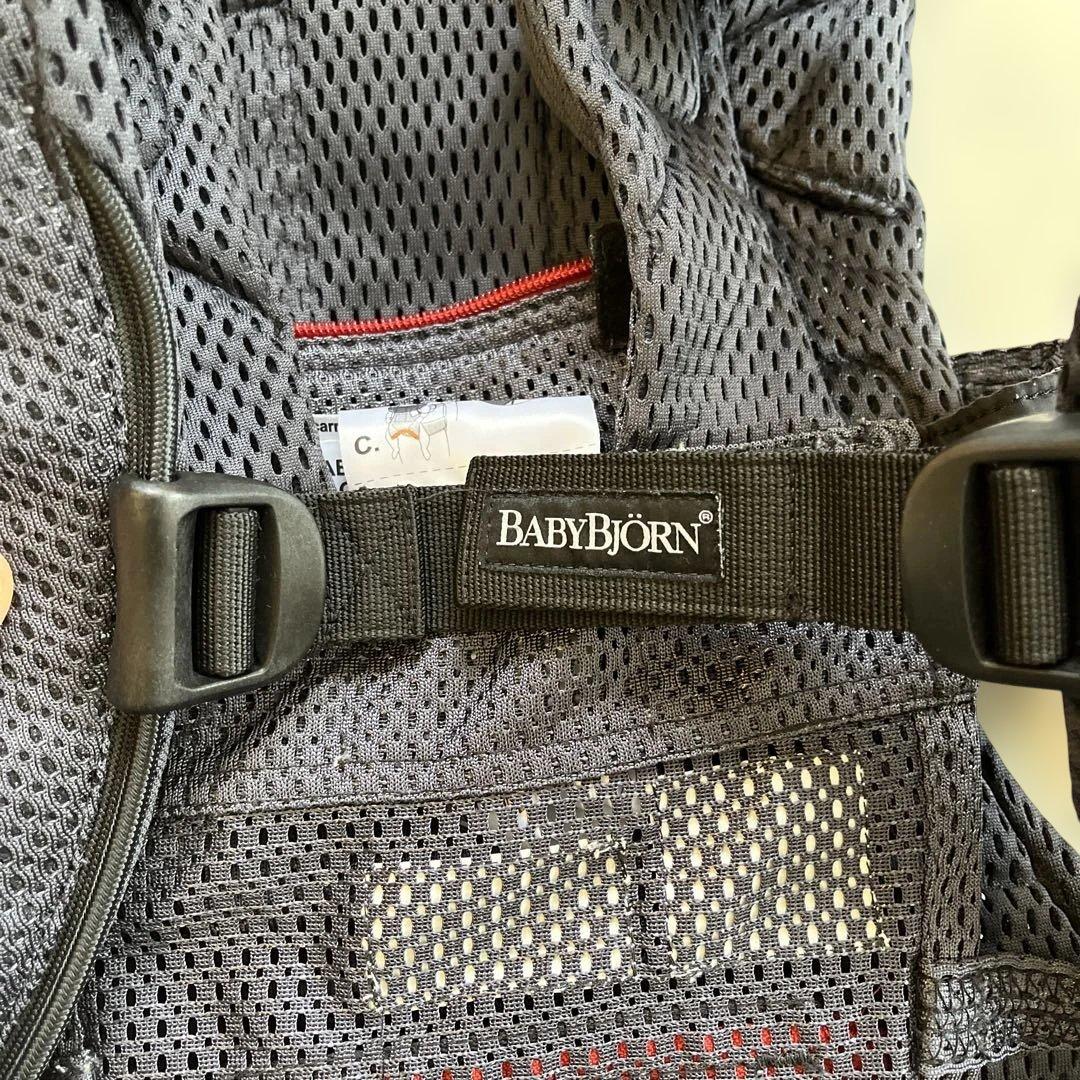 【極美品】ベビービョルン 抱っこ紐 ONE KAI Air メッシュ ブラック
