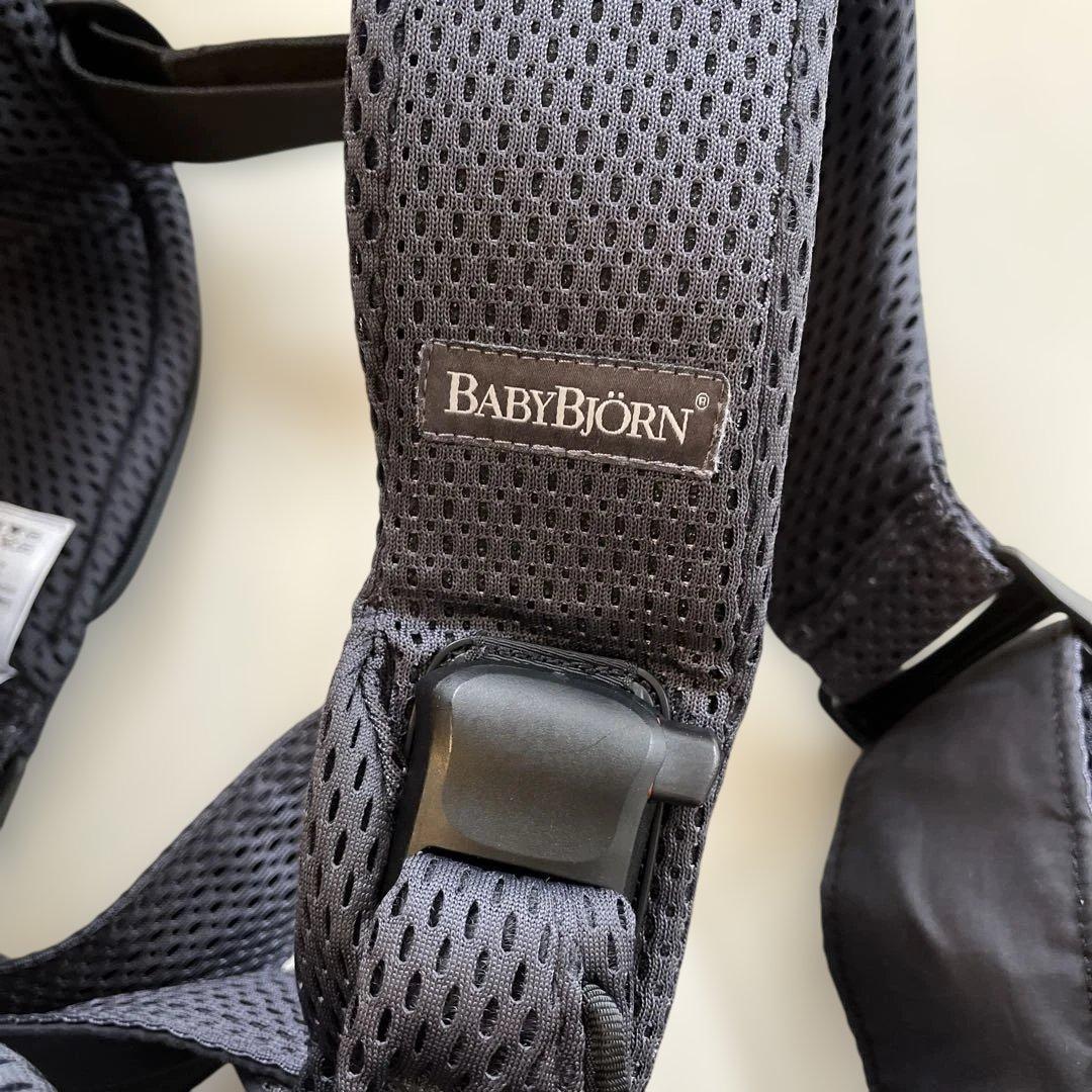 【極美品】ベビービョルン 抱っこ紐 ONE KAI Air メッシュ ブラック