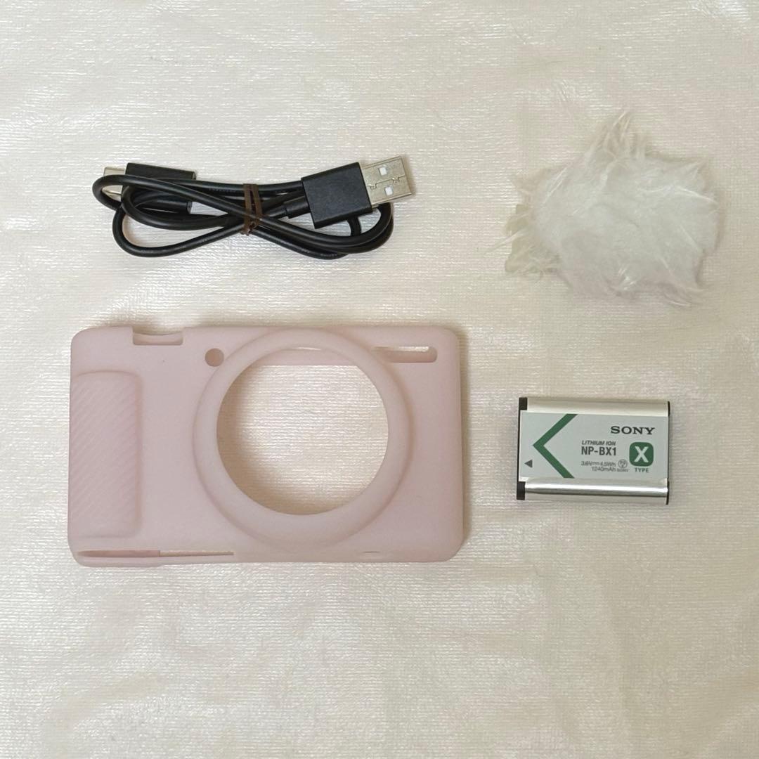 【ほぼ未使用美品】SONY VLOGCAM ZV-1F ホワイト