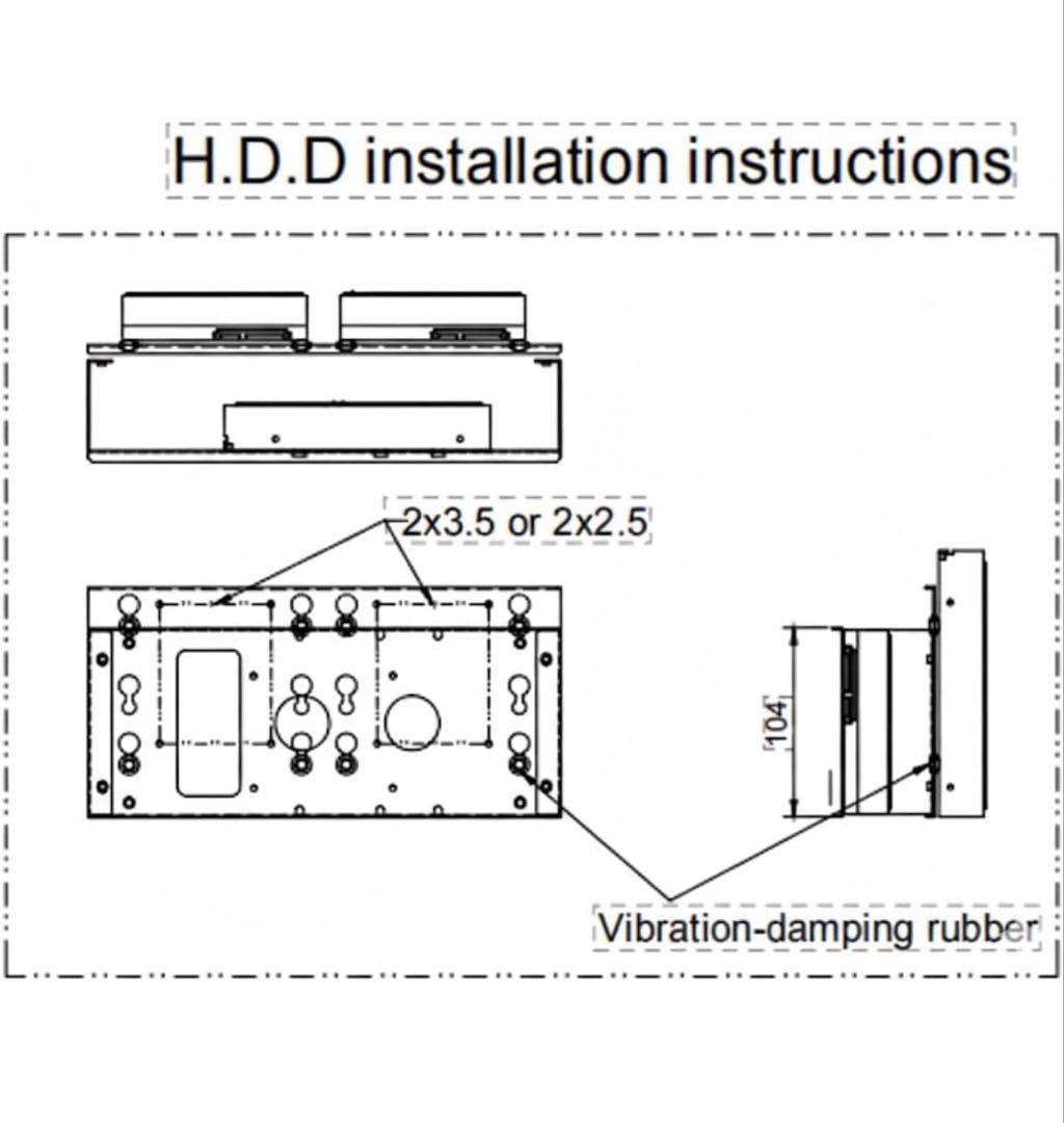 MicroATX/Mini-ITX 2U ラックマウントサーバーケース