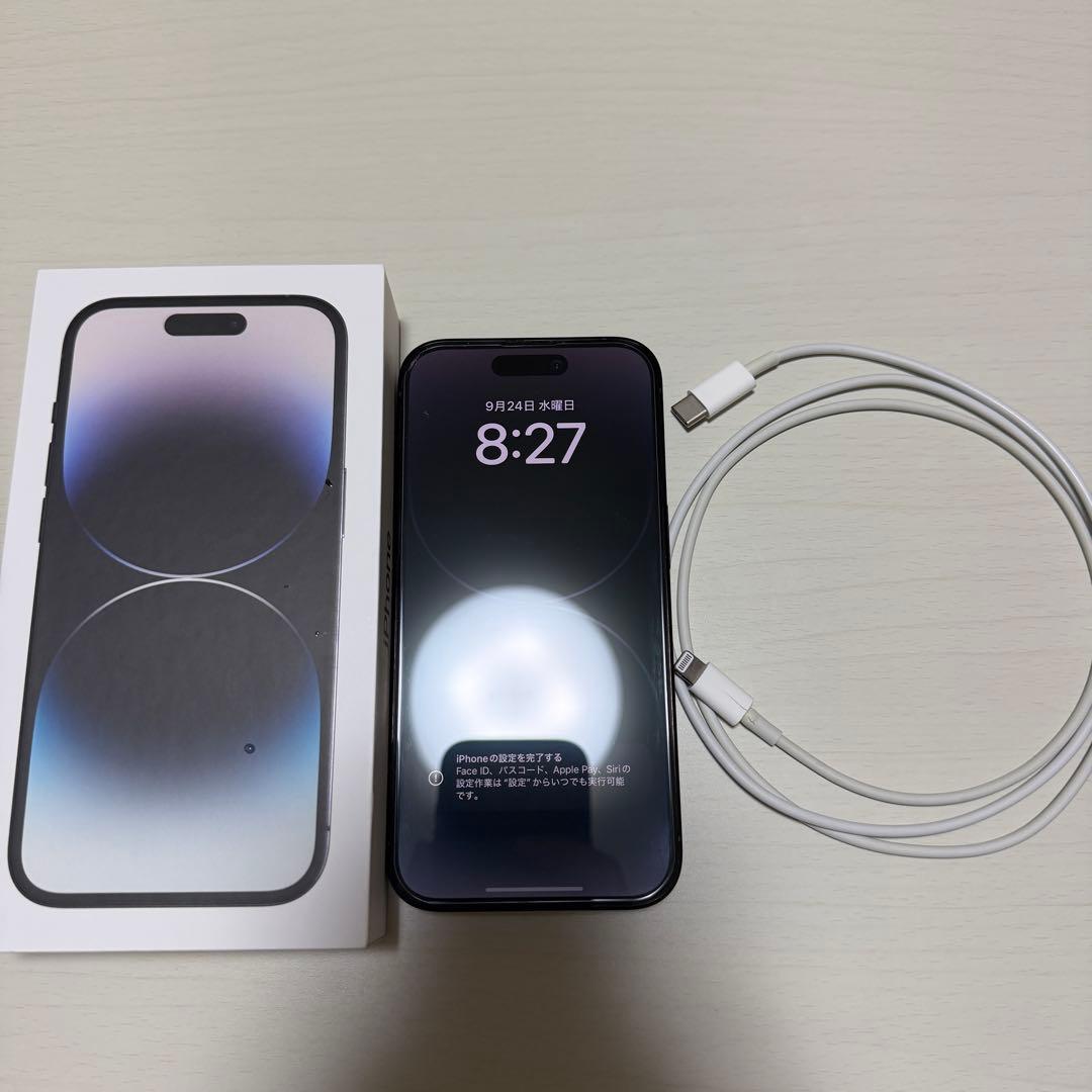 iPhone14 Pro スペースブラック 128GB simフリー