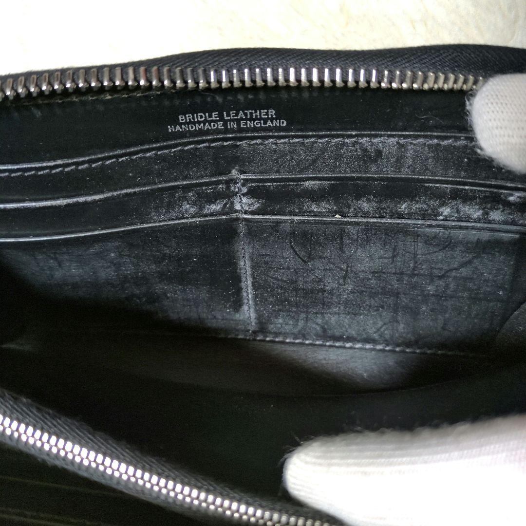 ホワイトハウスコックス　WhiteHouseCox　ブライドルレザー　長財布