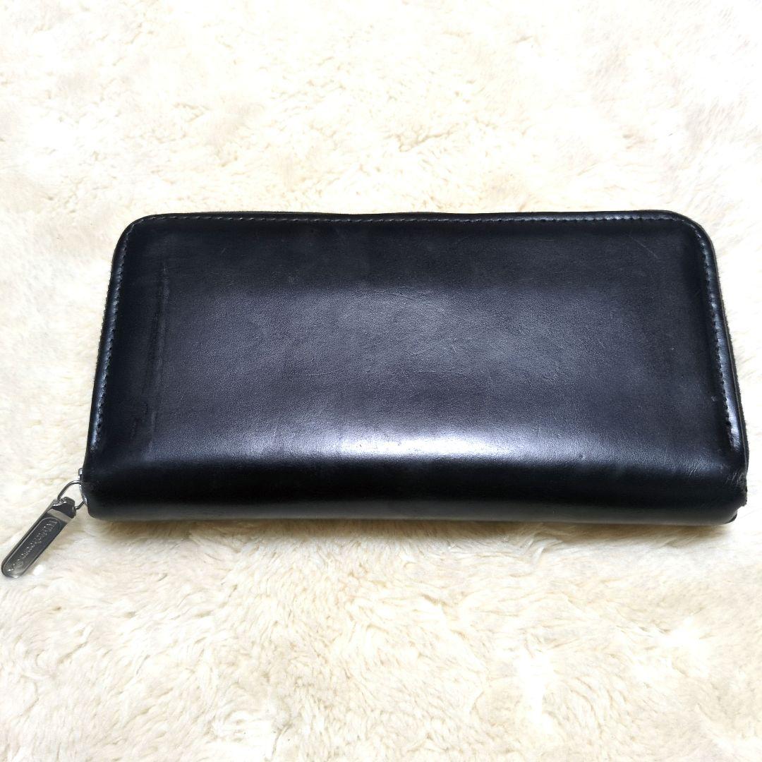 ホワイトハウスコックス　WhiteHouseCox　ブライドルレザー　長財布