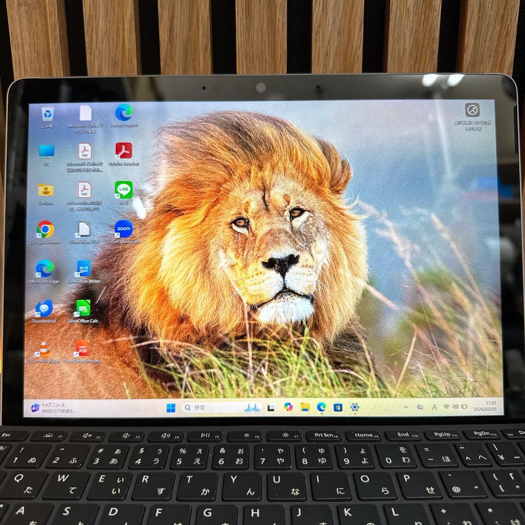 2in1モデル‼️Surface Go 3☘タッチパネル式☘大人気ノートパソコン