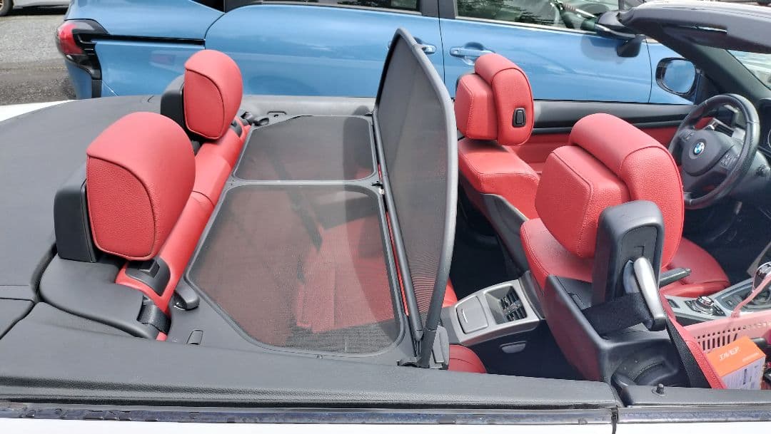  E93 335iカブリオレ用 ウインドディフレクター