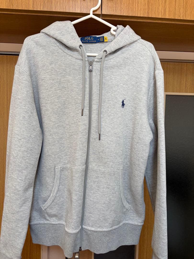 Polo Ralph Lauren グレー フルジップフーディ M