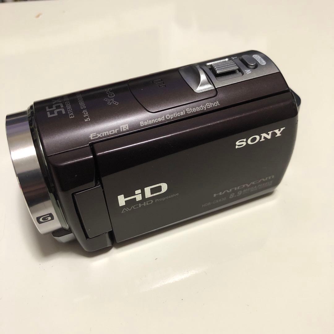 ビデオカメラ sayaSONY HANDYCAM HDR-CX430V 8.9