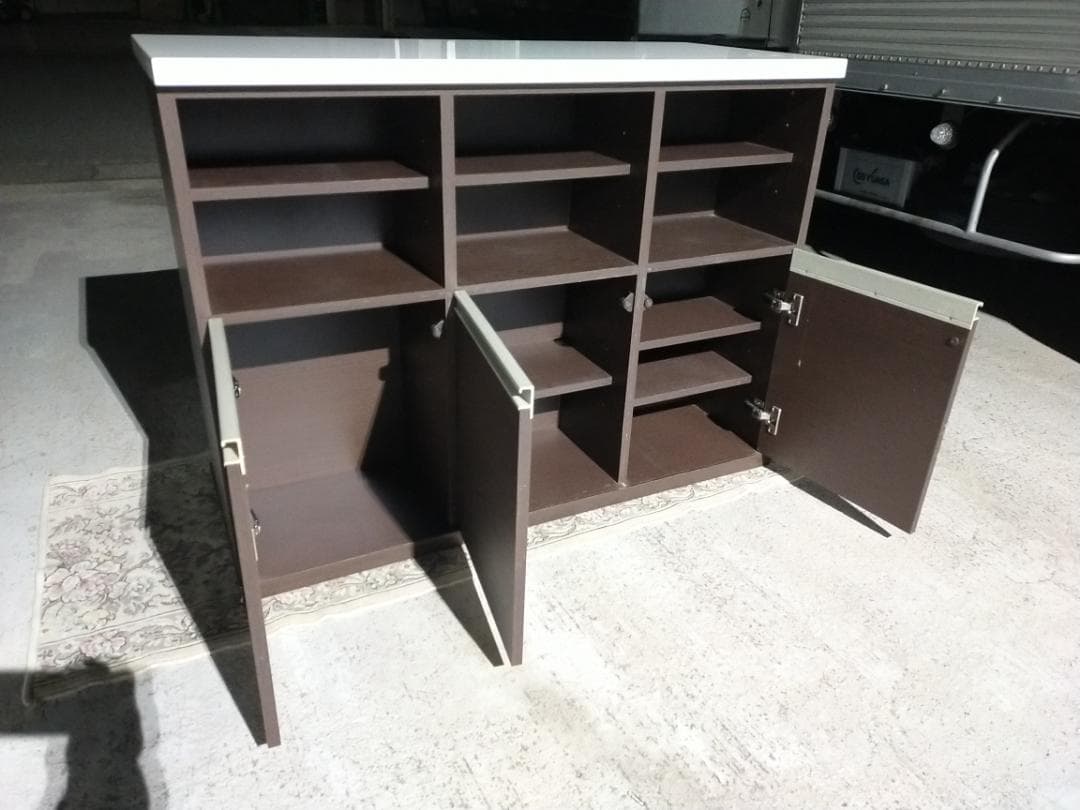 お洒落な空間♪♪☆バーカウンター☆ 収納付き