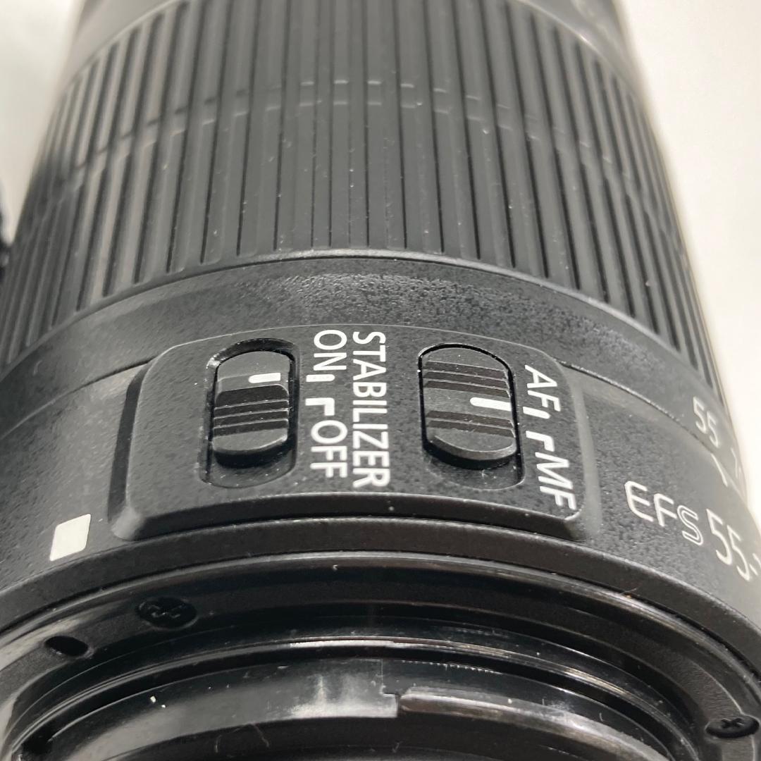 美品　Canon　ズームレンズ　EF-S55-250mm F4-5.6 IS