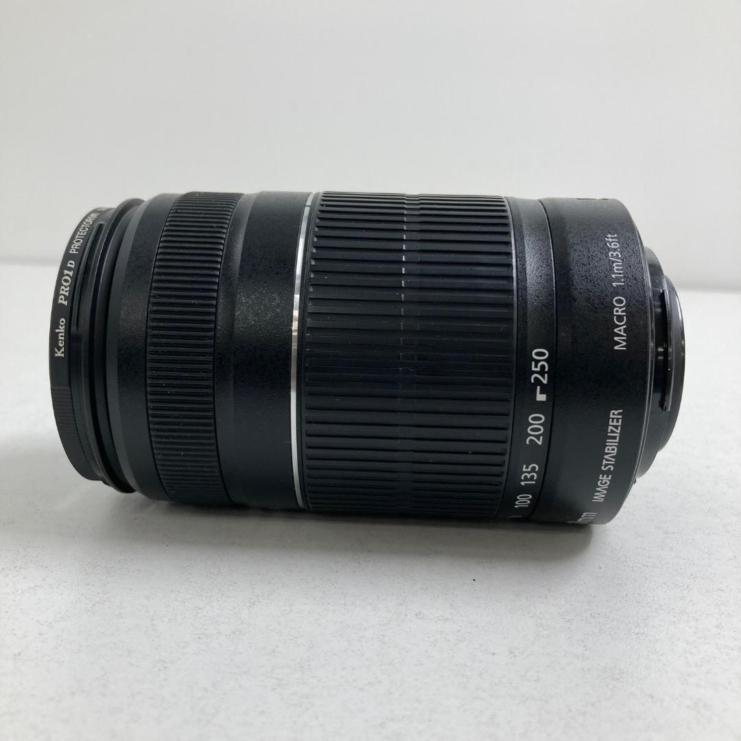 美品　Canon　ズームレンズ　EF-S55-250mm F4-5.6 IS
