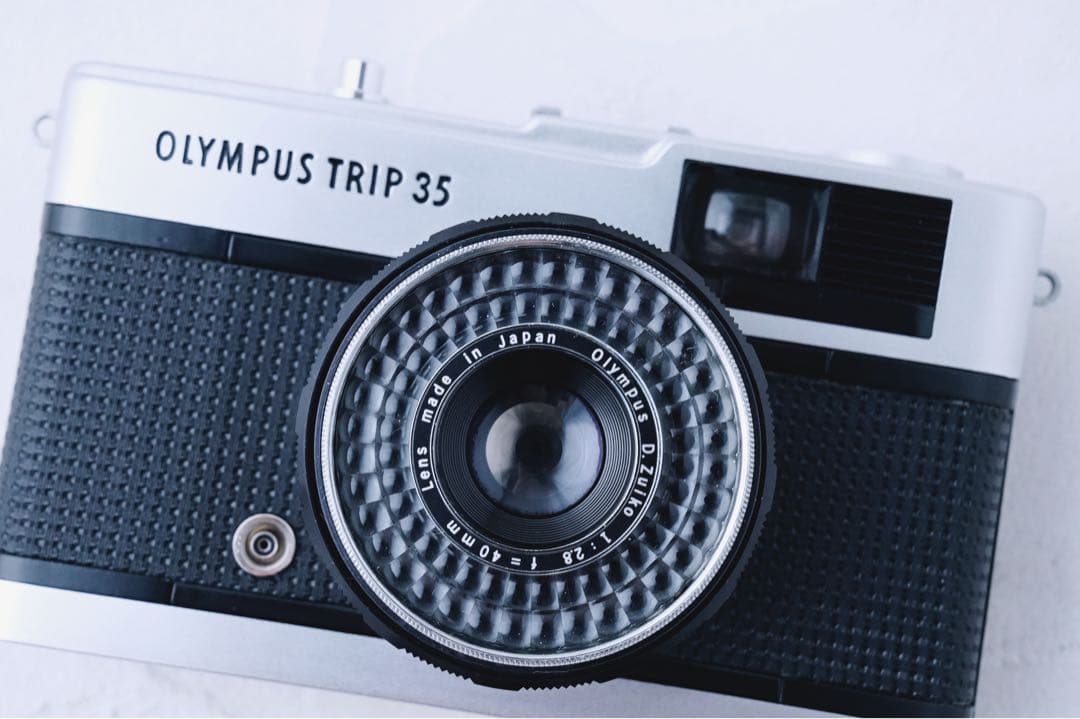 完動品、整備済 ◉ OLYMPUS TRIP35 フィルムカメラ