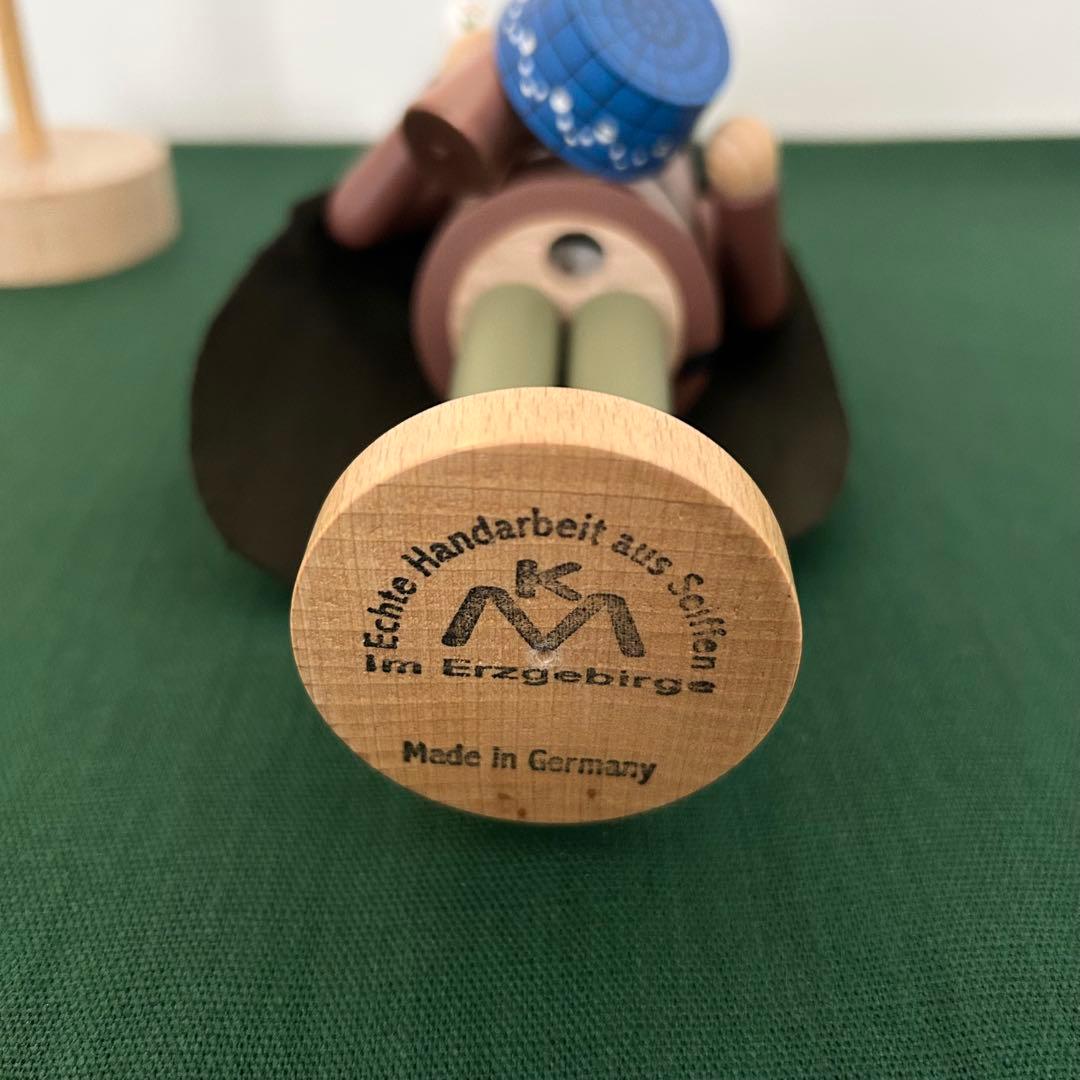 希少☆彡Klaus Merten クラウスメルテン工房　パイプ人形　煙出し人形