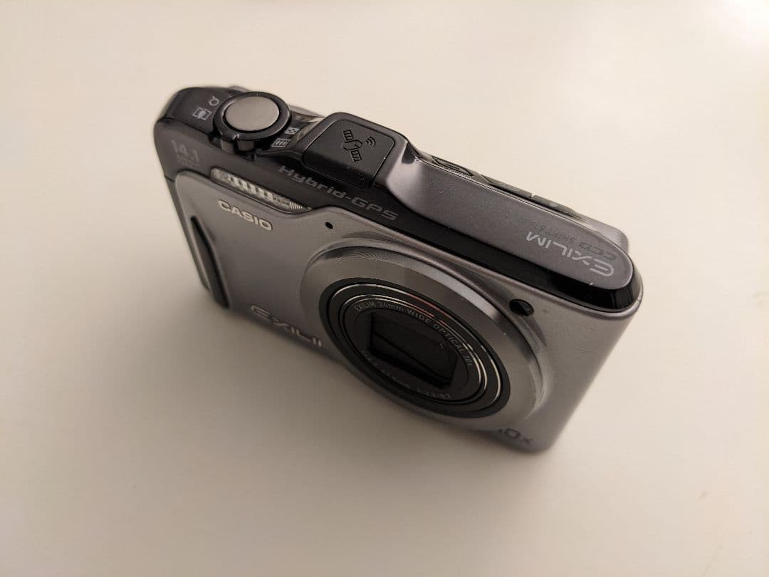 【中古品】CASIO EXILIM デジタルカメラ EXH20G シルバー