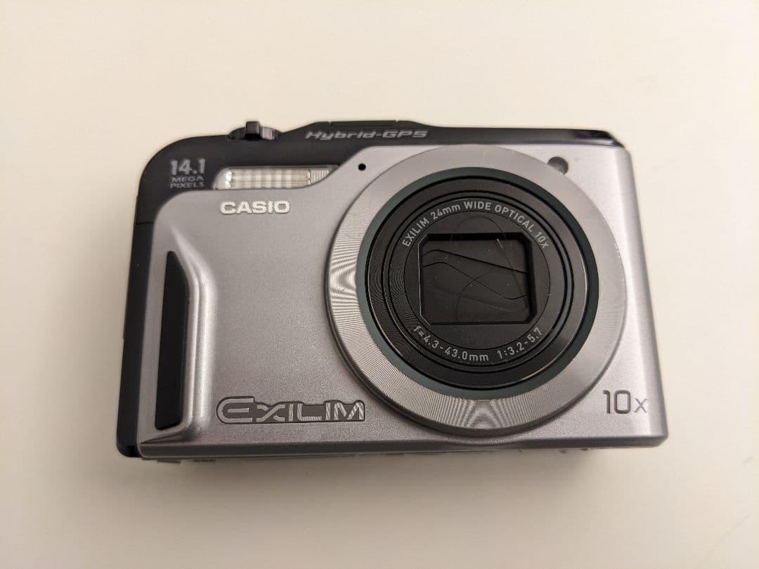【中古品】CASIO EXILIM デジタルカメラ EXH20G シルバー