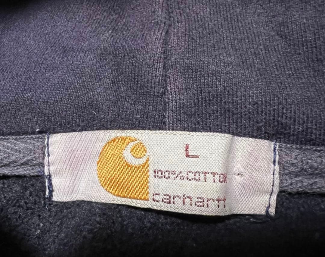 00s カーハート Carhartt フルジップパーカー ワンポイント