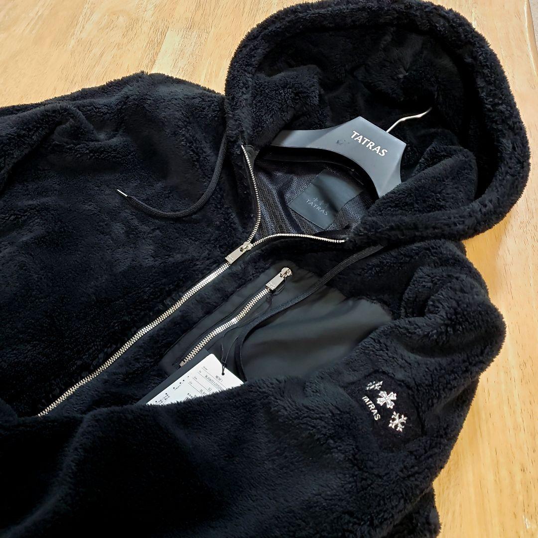 【極美品、L、7.4万】25AW タトラス ボアブルゾン MENFI ブラック