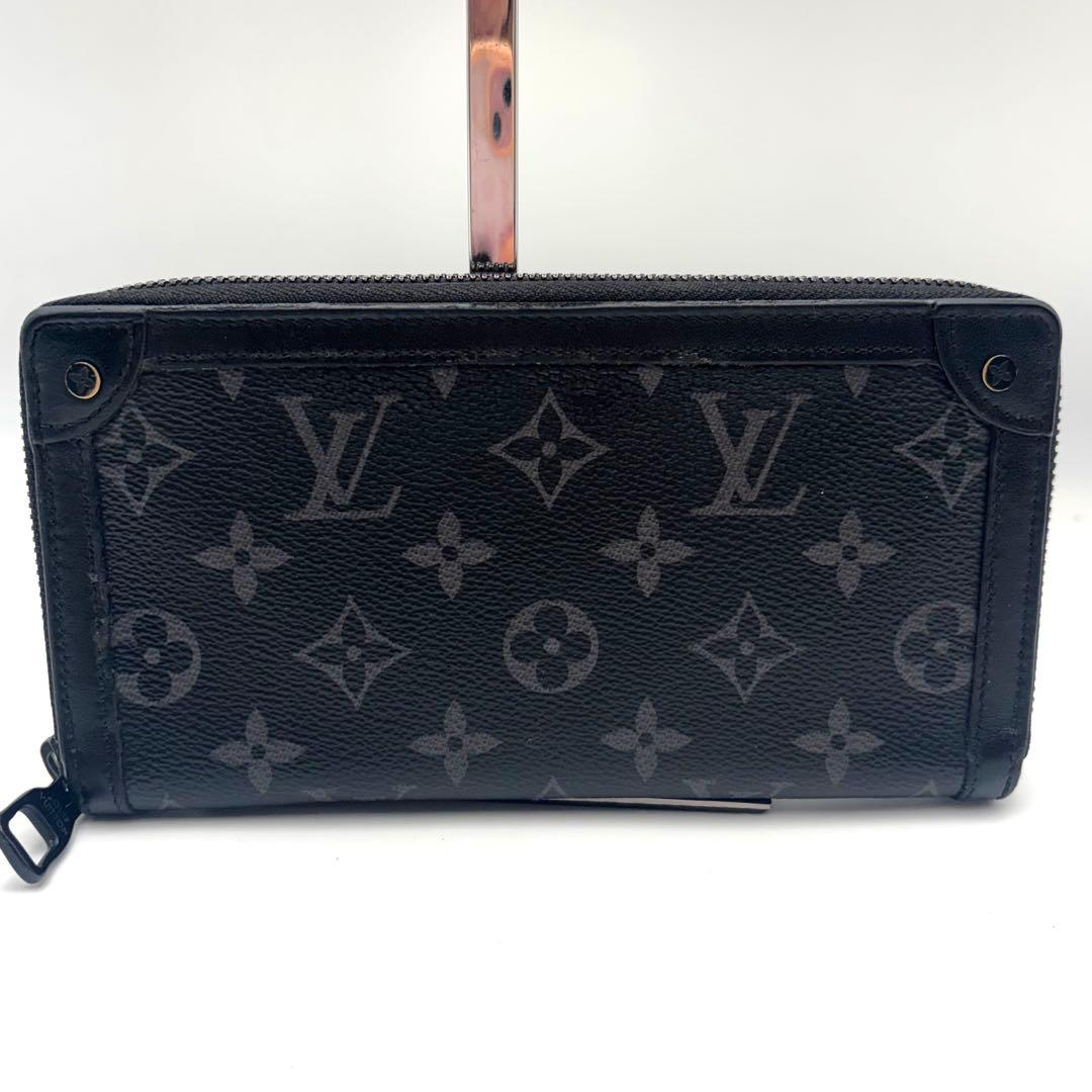 ルイヴィトン モノグラム エクリプス トランク ジッピーウォレット 長財布