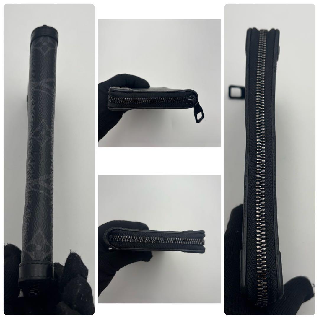 ルイヴィトン モノグラム エクリプス トランク ジッピーウォレット 長財布