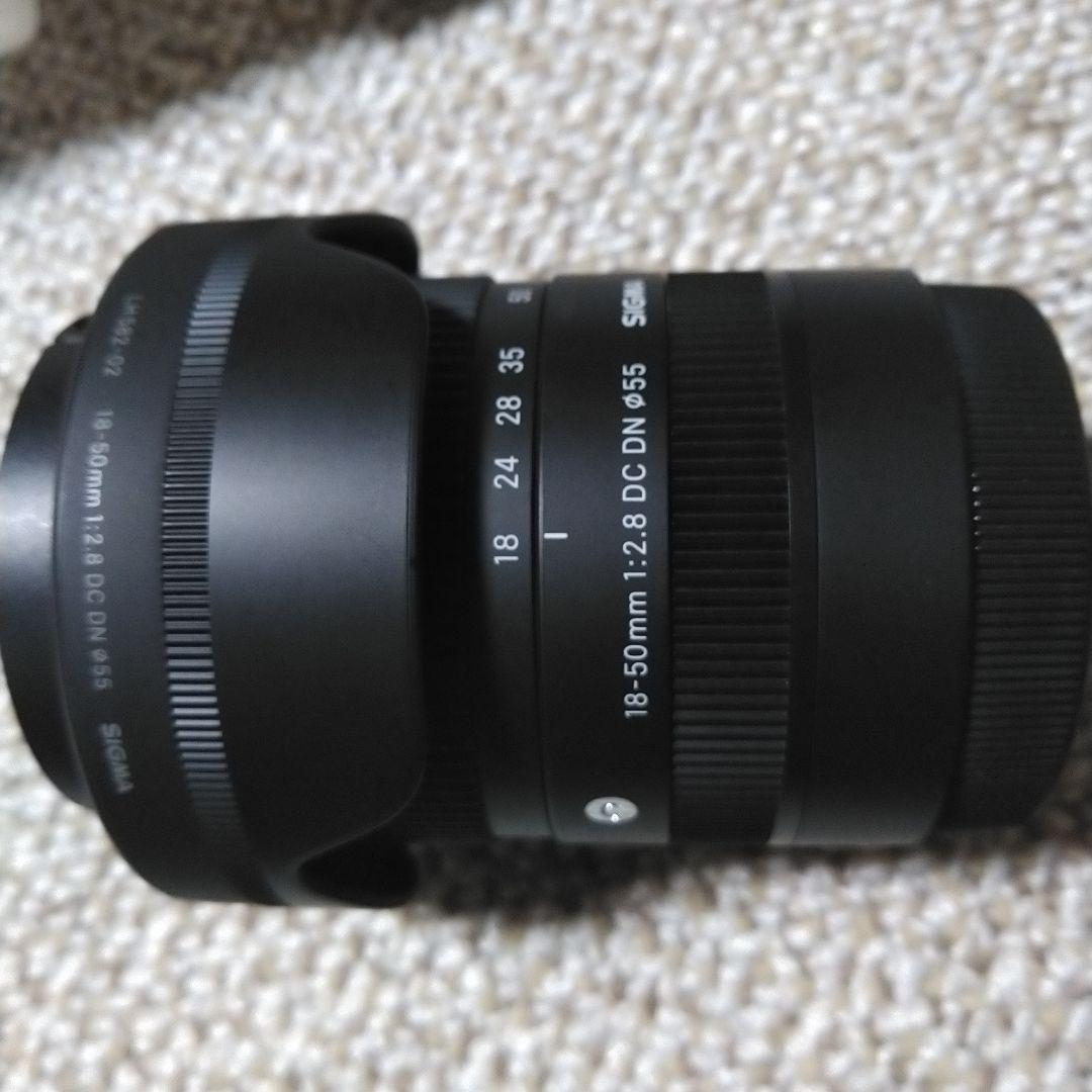 美品 SIGMA 18-50mm F2.8 DC DN　SONY Eマウント用