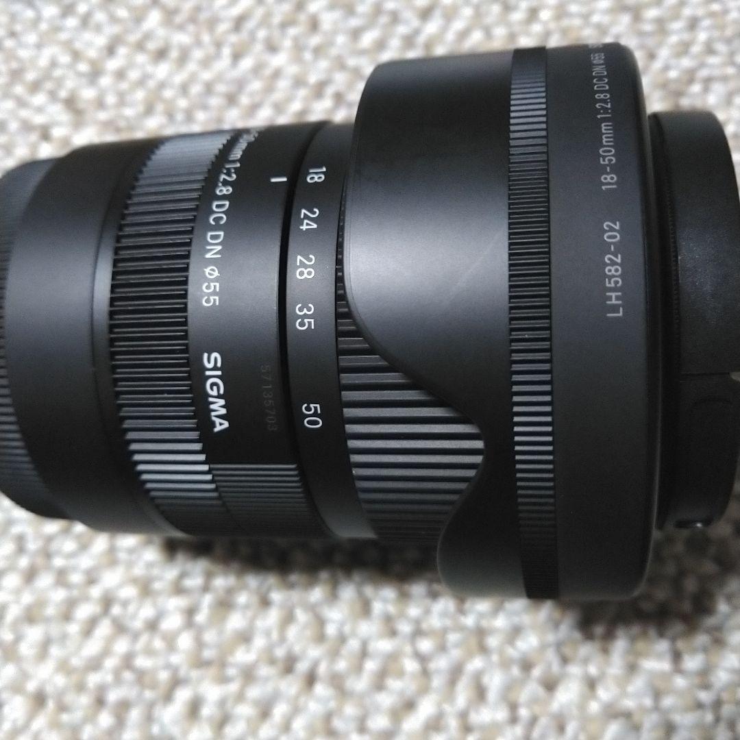 美品 SIGMA 18-50mm F2.8 DC DN　SONY Eマウント用