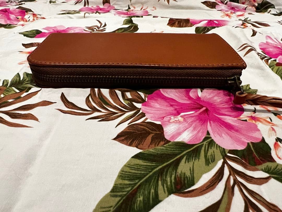 Smith \"カードが立つ\" 日本製 栃木レザー 長財布　　たかしサン専用