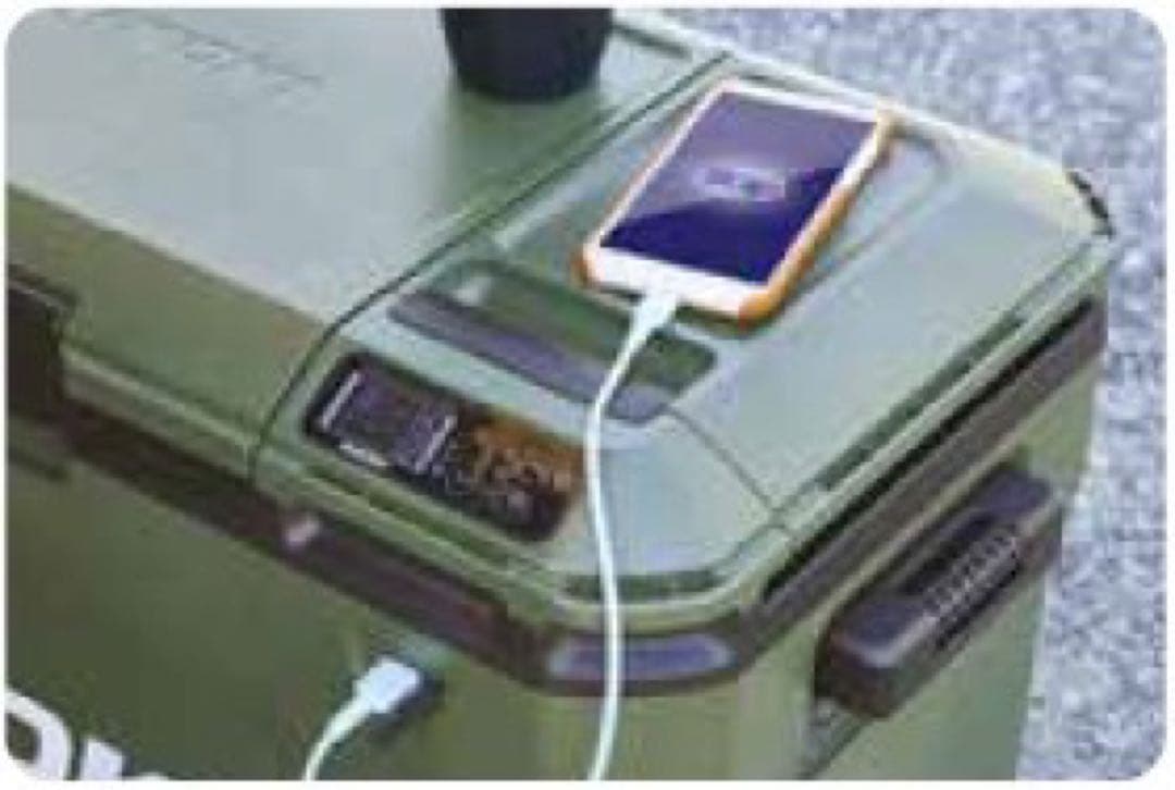 「サーモン」コードレス冷温庫 UL18DB(NMG相当)フォレストグリーン