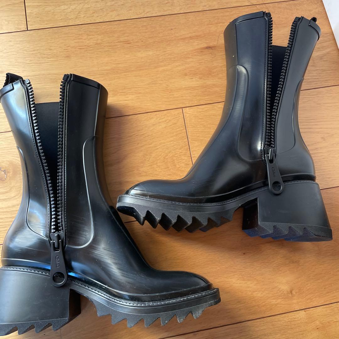 Chloé ブラック 長靴 Betty ベティ