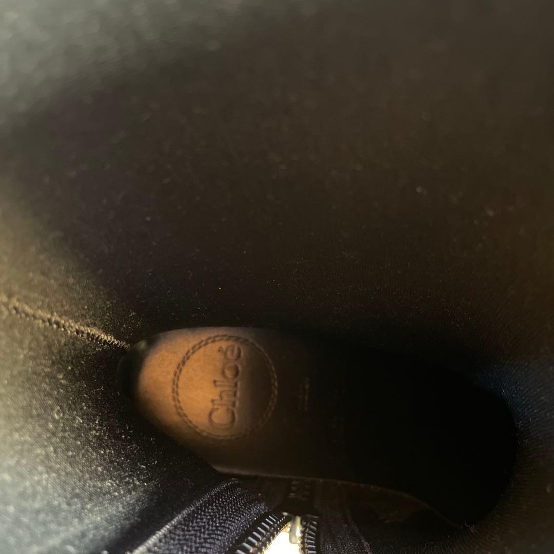 Chloé ブラック 長靴 Betty ベティ