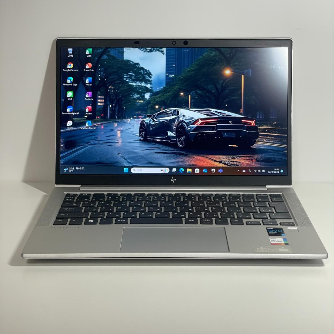 第11世代 i5 EliteBook 830G8 HP 薄型軽量 K58