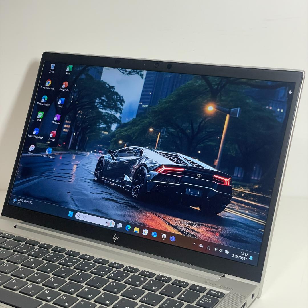 第11世代 i5 EliteBook 830G8 HP 薄型軽量 K58