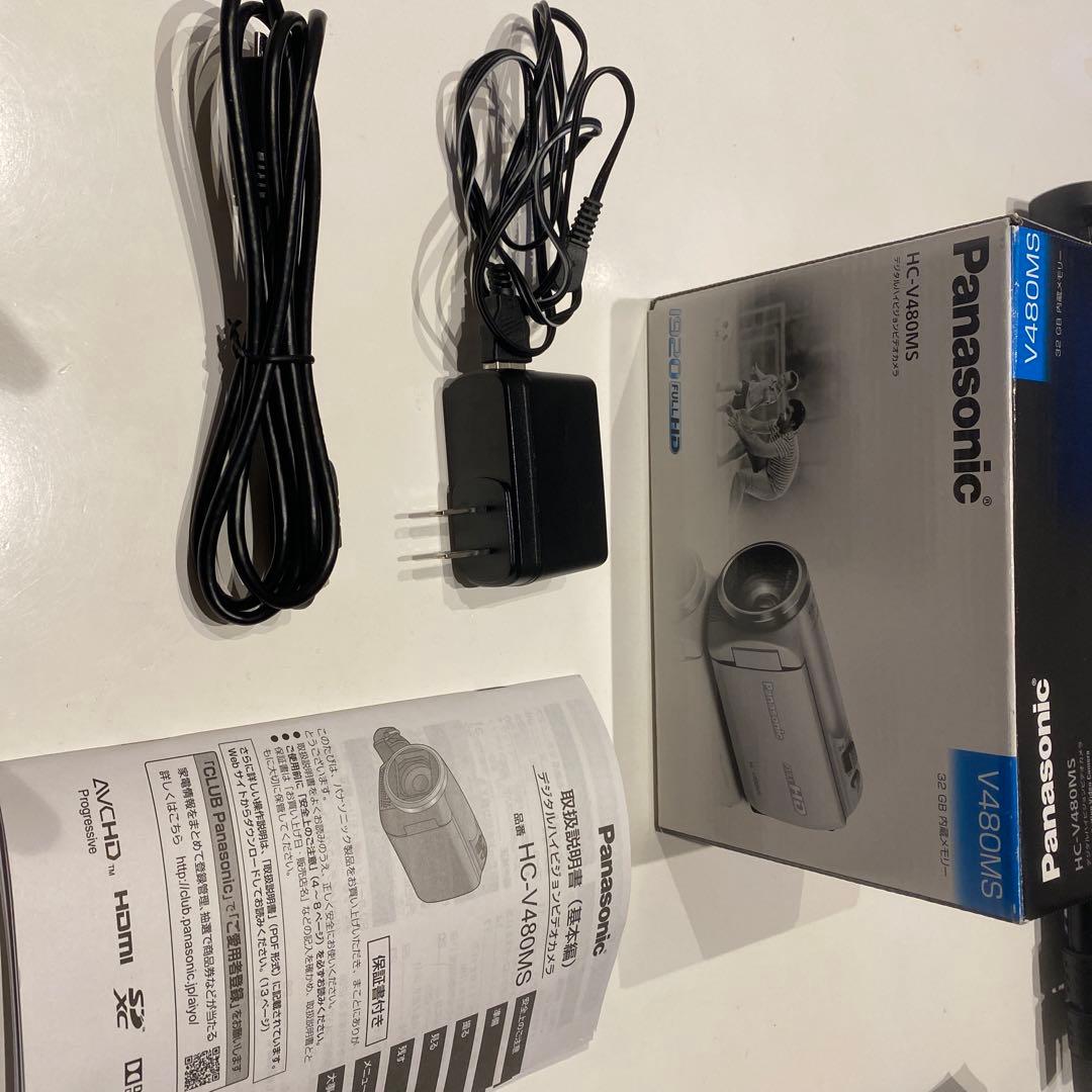 パナソニック　ビデオカメラhc-v480msジャンク